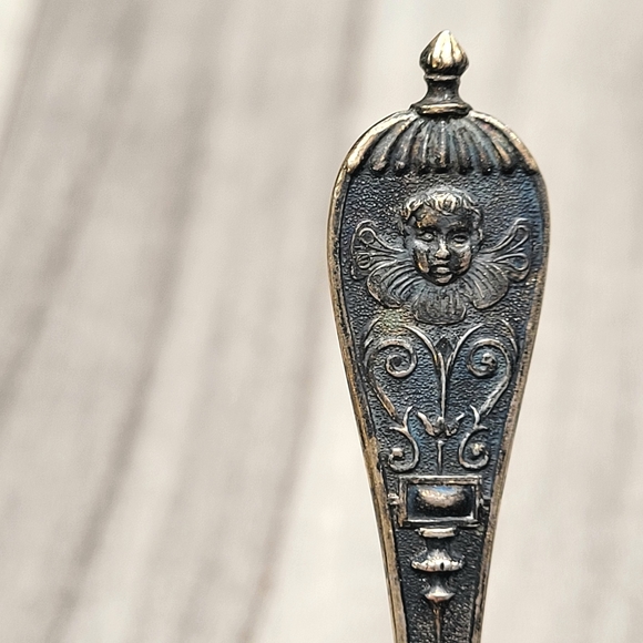 Servierlöffel. H. Meyen & Co, 800er Silver Das Grosse Fass Silver Souvenir Spoon - Picture 3 of 11